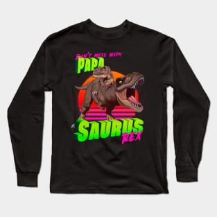 Papasaurus Rex Long Sleeve T-Shirt